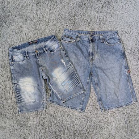 ***Y2K Urban Baggy Shorts Collection