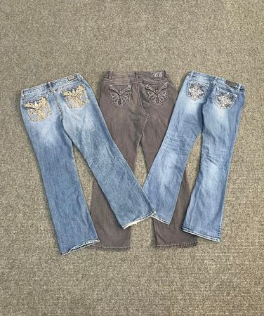 Y2k Bootcut Jeans - (07/07)