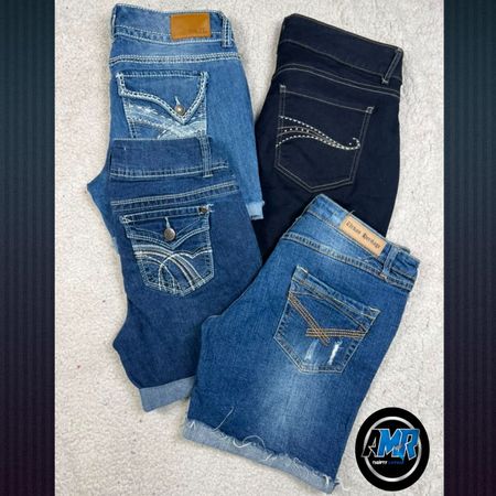 Y2k denim shorts