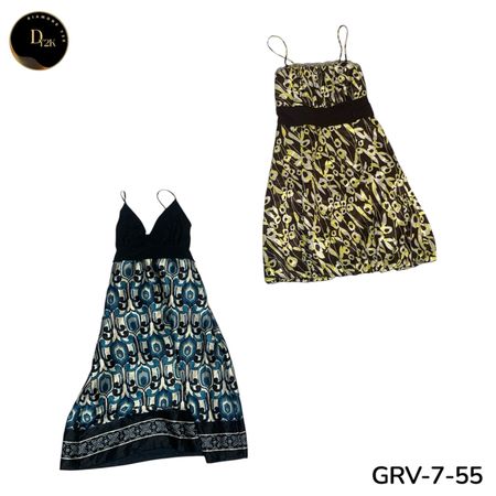 Women’s Mini Poly Dress – Timeless Retro Vintage Wear (GRV-7-55)