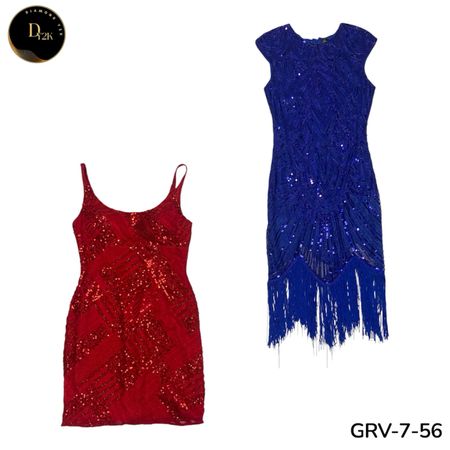 Women’s Premium Beaded Dress – Elegant Vintage Style (GRV-7-56)