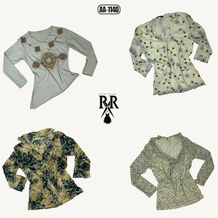 Y2K Soft Girl Era Mix Full Sleeve Tops (AA-1140)