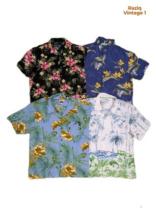 💥 RV4076 Hawaiian Men Shirts