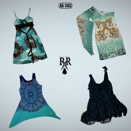 Y2K Oceanic Vibe Mix Dresses (AA-1143)