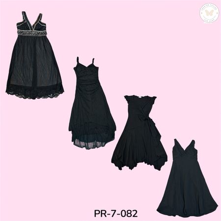 Soft Flow Poly Dress – Lightweight Everyday Elegance(PR-7-082)