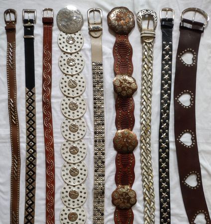 Y2K Aesthetic Belts