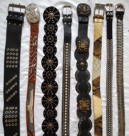 Y2K Aesthetic Belts