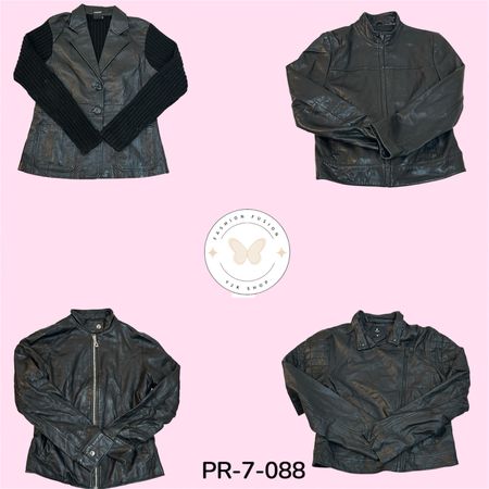 Tailored Leather Jacket – Sophisticated Casual Wear (PR-7-088)