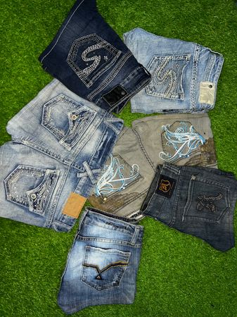 Silver & other Brands mini shorts (BN 539)
