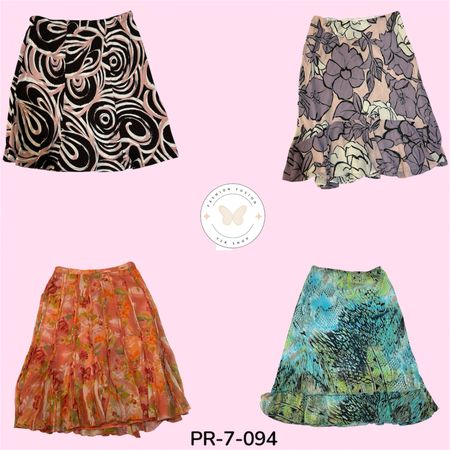 Classic Poly Skirts – Stylish Wardrobe Essentials (PR-7-094)