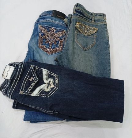 CR9920 Y2K Flare Jeans