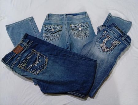 CR9924 Y2K Flare Jeans