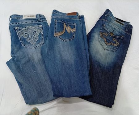 CR9935 Y2K Flare Jeans