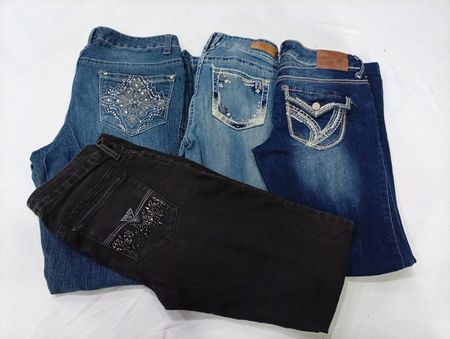 CR9943 Y2K Flare & Straight Jeans