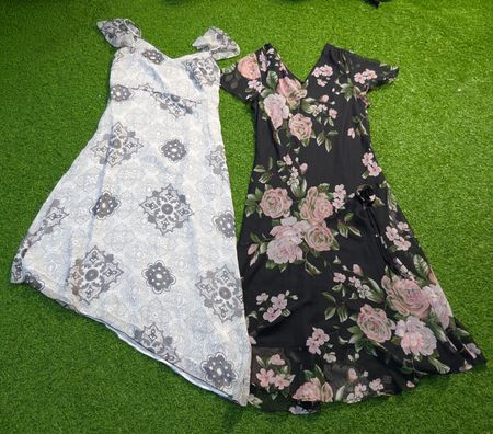 6639 - Y2K Style Maxi Dress
