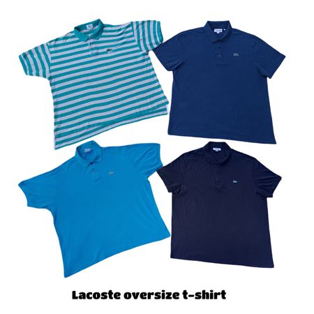 Lacoste over size polo t-Shirt