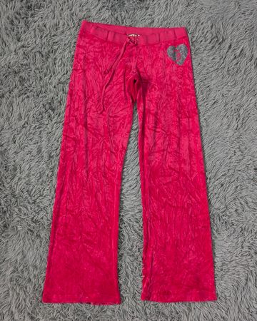 ***Juicy Couture Velour Track Trousers Bundle