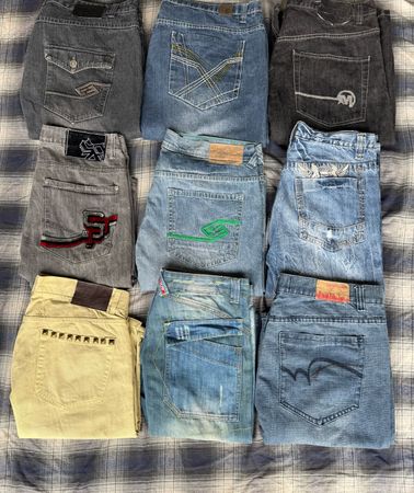 Denim hip hop jorts 20 pieces