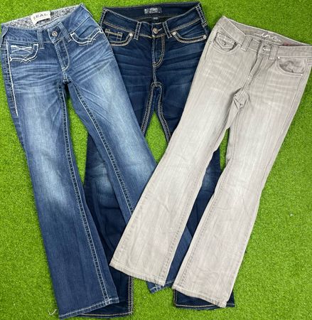 Y2k bootcut jeans pant id 60