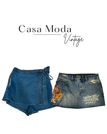 070726-2 Denim mini skirts 10 pcs