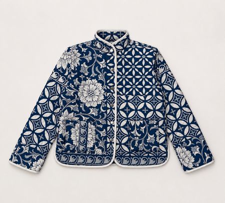 Upcycle Quilted Jacket (DV -07)