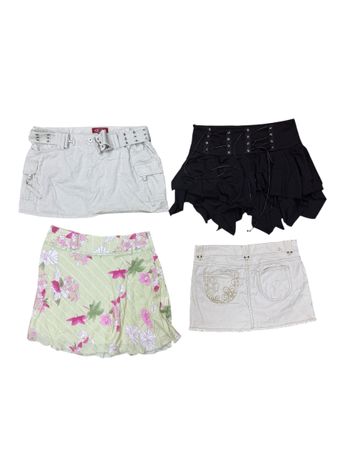 Y2K Mini mix skirt 12 pcs At 1166