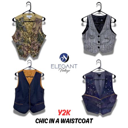 Y2K Chic In A Waistcoat - EV0292
