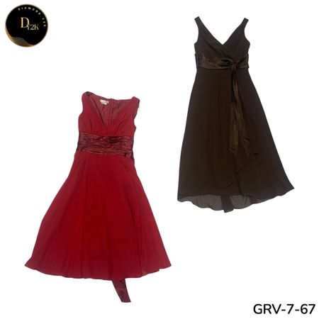 Women’s Poly Dress – Authentic Fashion Dress (GRV-7-67)