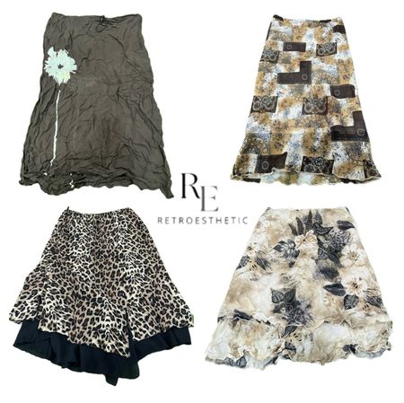 Y2K NYC IT GIRL POLY SKIRTS RE-3481