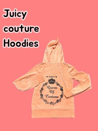 Juicy couture velour zip hoodie women’s vintage Y2K Hoodies
