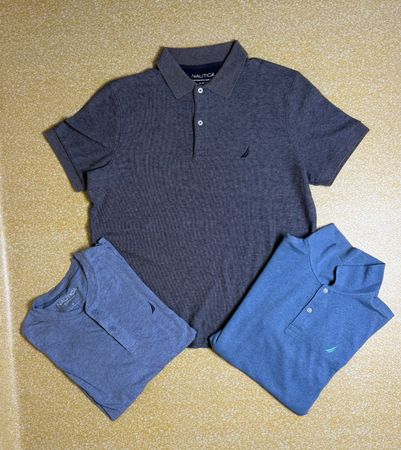 TH# 266 Vintage Timberland & Nautica Mixed T-Shirts | Crew Neck & Henley | Premium Casual Tees