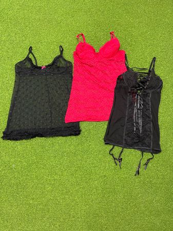 Yv507 Romantic Baby Doll Tops 12P