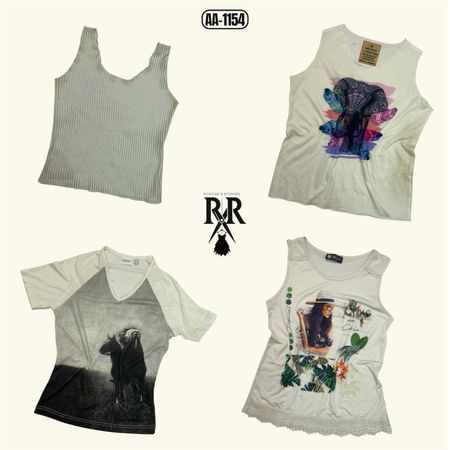 Y2K Soft Girl Aesthetic Mix Tops (AA-1154)