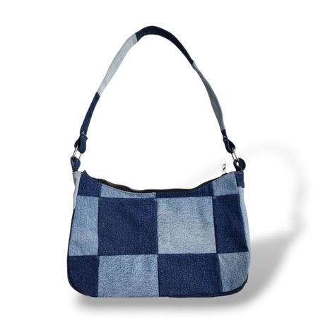 UPCYCLED PATCHWORK SHOLUDER BAG