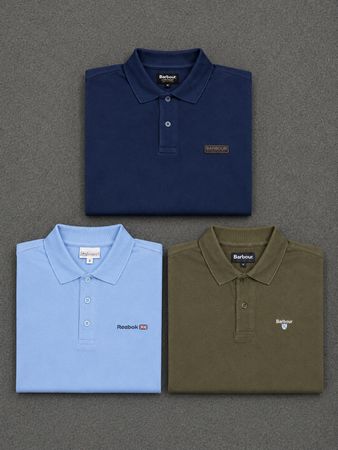 Mix branded polo t shirt