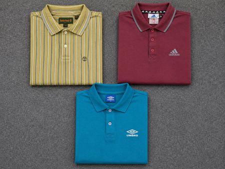 Mix branded polo t shirt