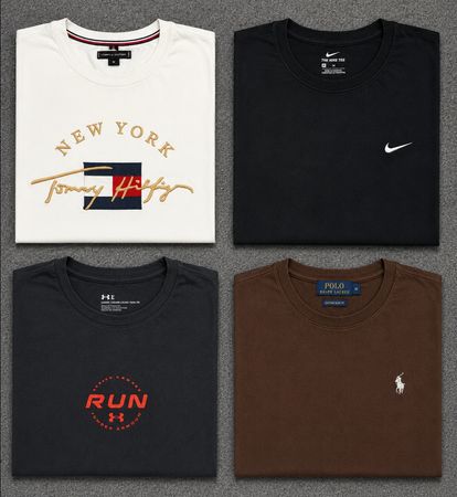 Mix branded t shirt