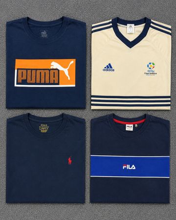 Camisa t de marca Mix