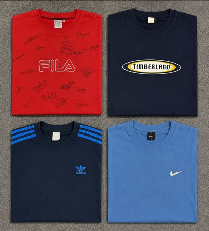 Mix branded t shirt