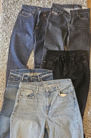 Premium Brand Women's Jeans Reseller Bundle, Ksubi, Diesel, Arket, APC