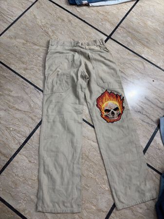 Embroidered jeans