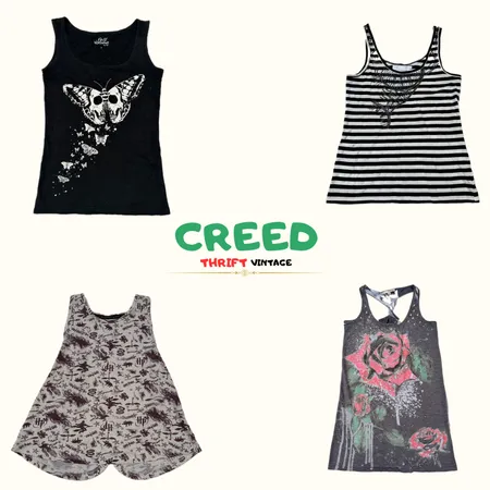 🖤 Graphic Tank Collection (CV:005)