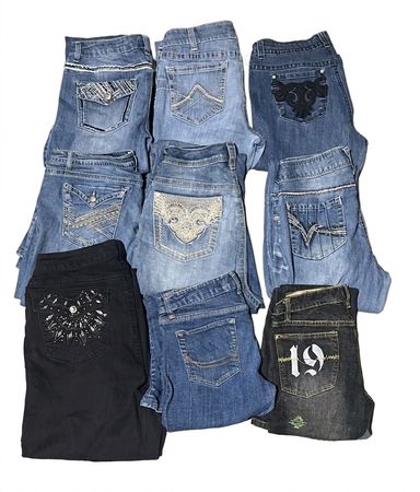 Y2k Bootcut 12 pcs with good embroidery Bundle 36