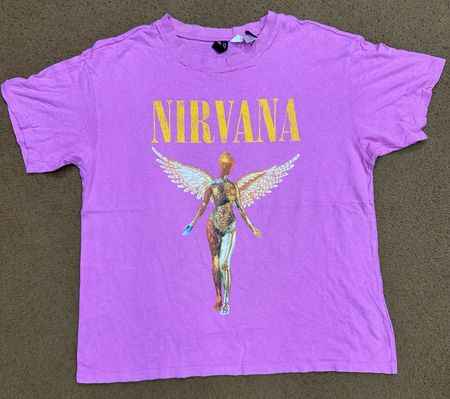Nirvana Vintage Printed T-shirts (UN105)