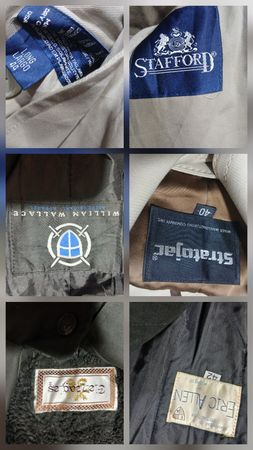 Men cotton Trench coats
