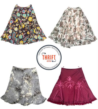 Y2K Floral Skirts LX485