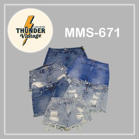 Denim Sexy Shorts (Mms-671)