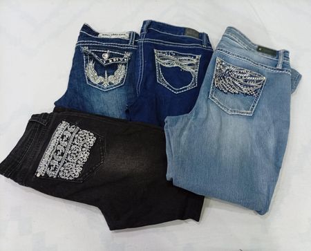 CR9991 Y2K Flare & Straight Jeans