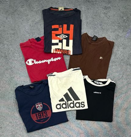 Round Neck T-Shirts-20 Pcs