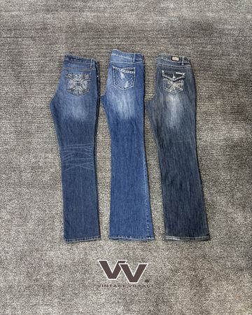Y2K Flare Jeans #090726 #005